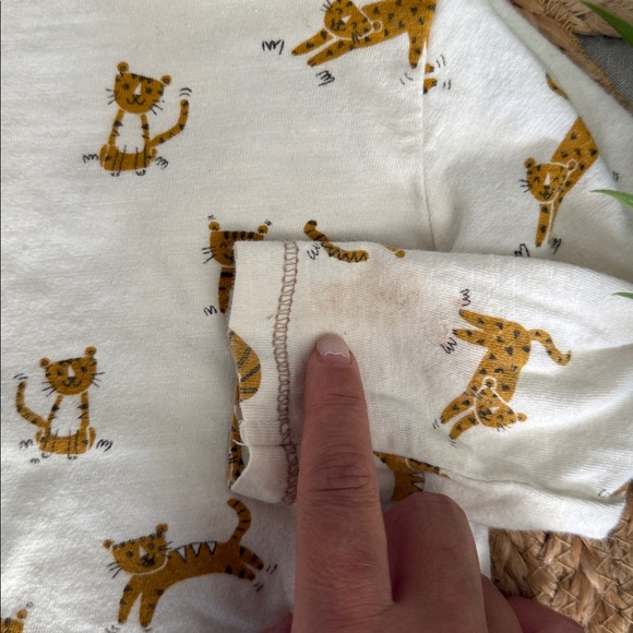 Zara 9-12 mo tiger Longsleeve tee. - Picture 3 of 6
